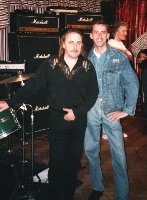 Dr Lee with John Coghlan